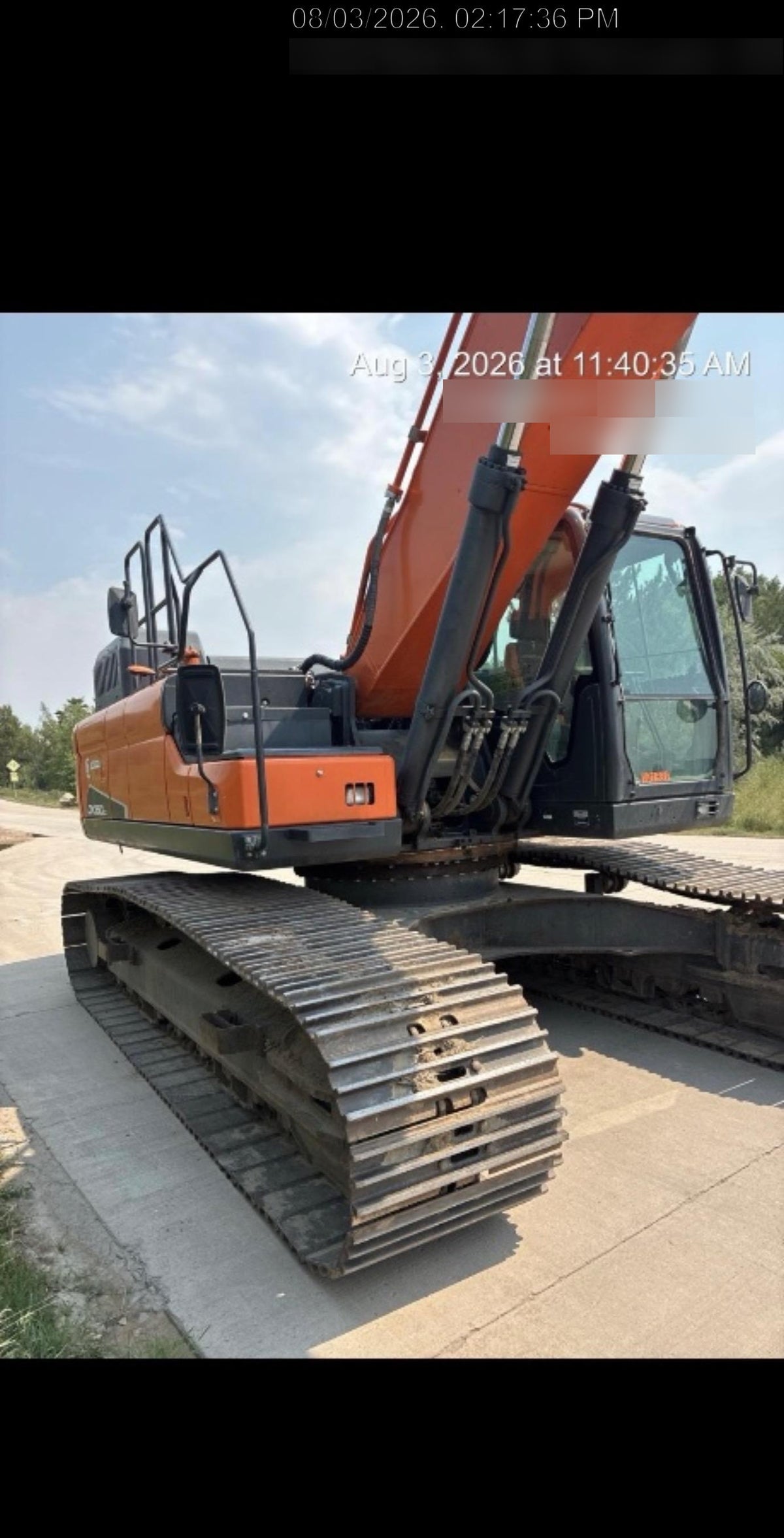 2019 DOOSAN DX350LC-5