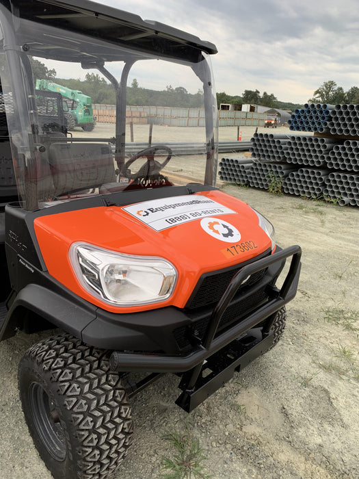 2021 Kubota RTV-X1140W-H Plastic Canopy, Windshield Acrylic Clear, LED Strobe Light, Wire Harness Kit, Back up Alarm