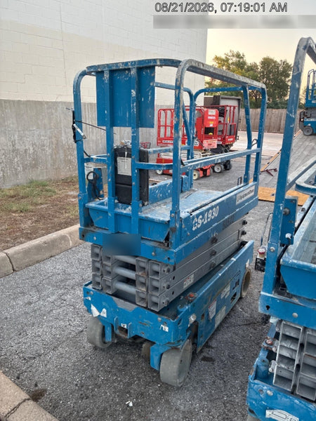 2019 Genie GS-1930 Fixed Rails with Chain Entry