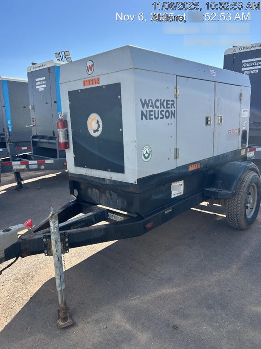 2020 WACKER NEUSON G50