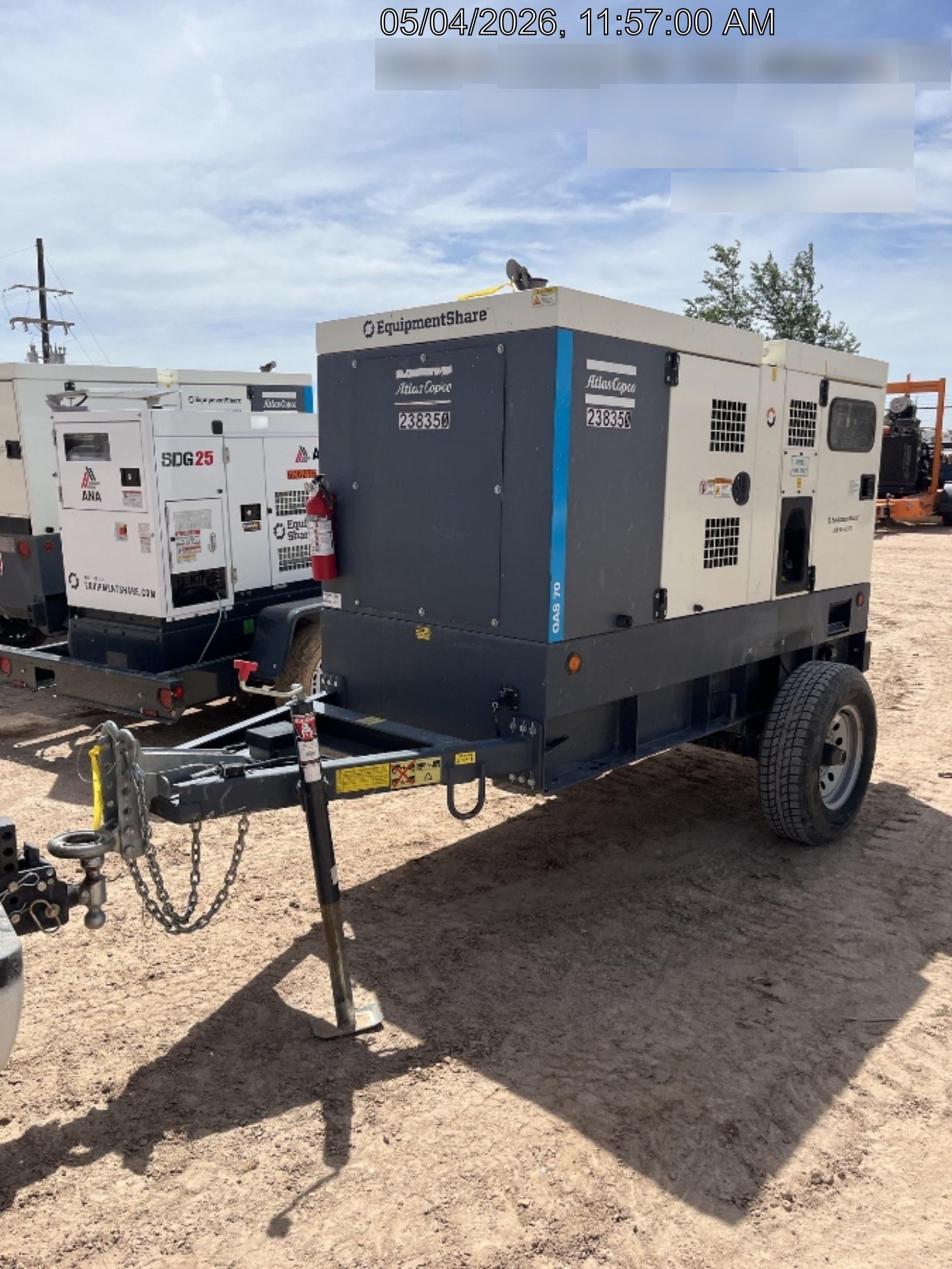 2022 ATLAS COPCO QAS 70