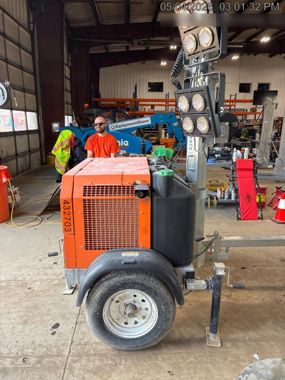 2024 Wanco WLTT-4MM4K Diesel, Deep Sea Controller, Shore Power Plug, Auto Start, (4) 350W LED Floodlights, 4kW Generator, 60 Gal Fuel Tank, 2" Ball, T3