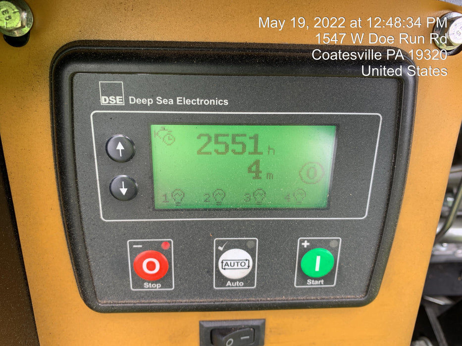 Allmand NLV3GR (4) LED Light Fixture 350W, 23' Vertical Mast, 3kW Prime, Towable, Deep Sea L401, Leveling Jacks, Yanmar T4F 5.8hp