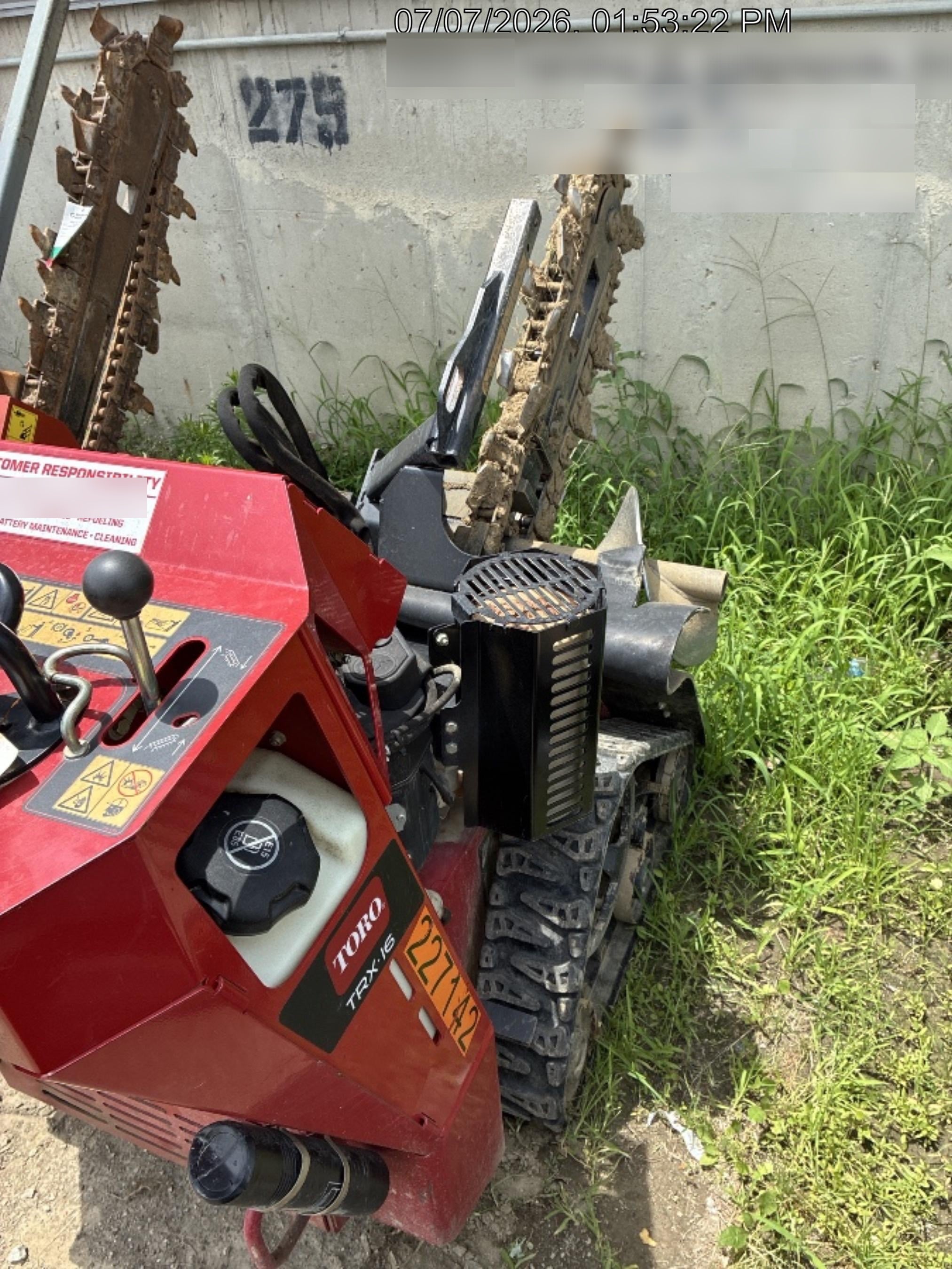 2022 TORO TRX-16