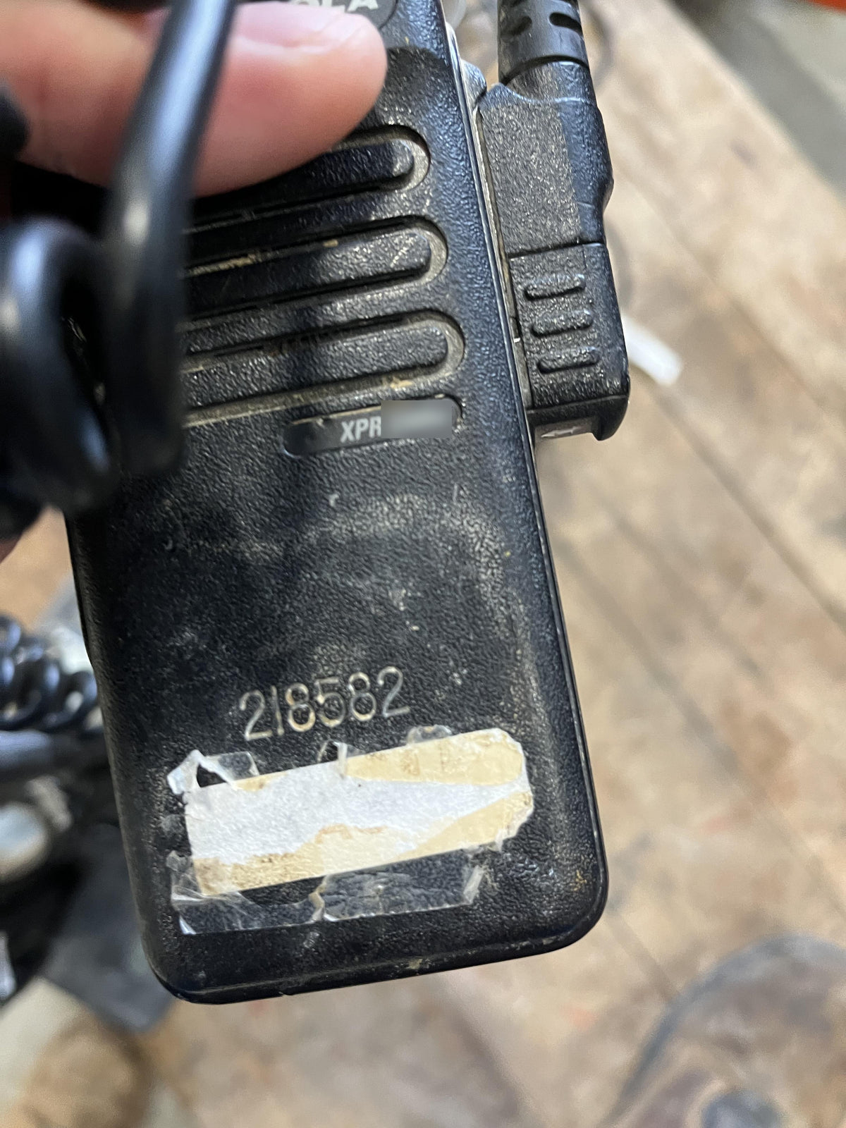2022 MOTOROLA XPR3300E