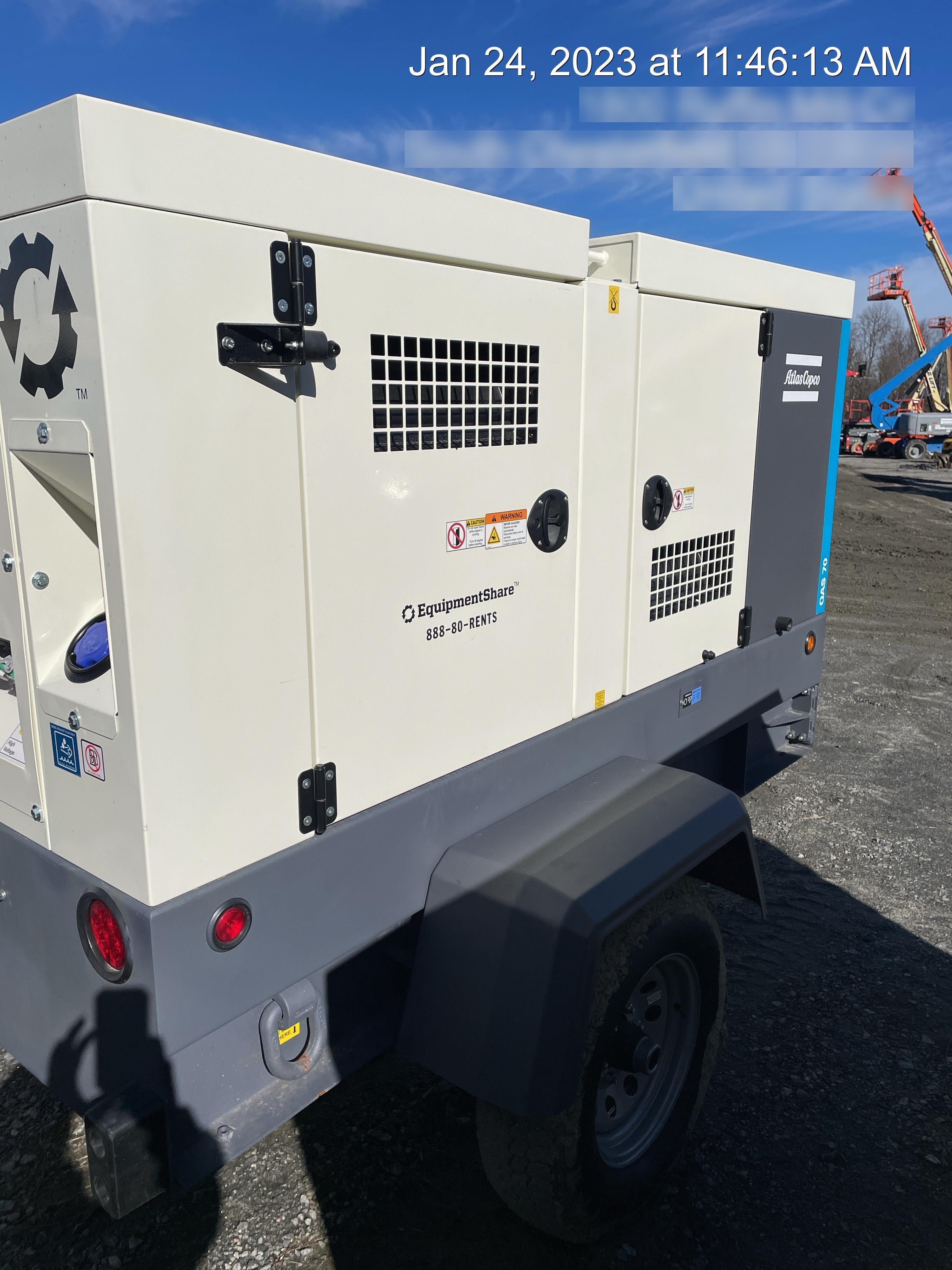 2022 ATLAS COPCO QAS 70