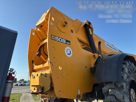2021 JCB 509-42 74Hp Dsl, Canopy, Sld Tires, LED WL, Bcn, L Hook, EST