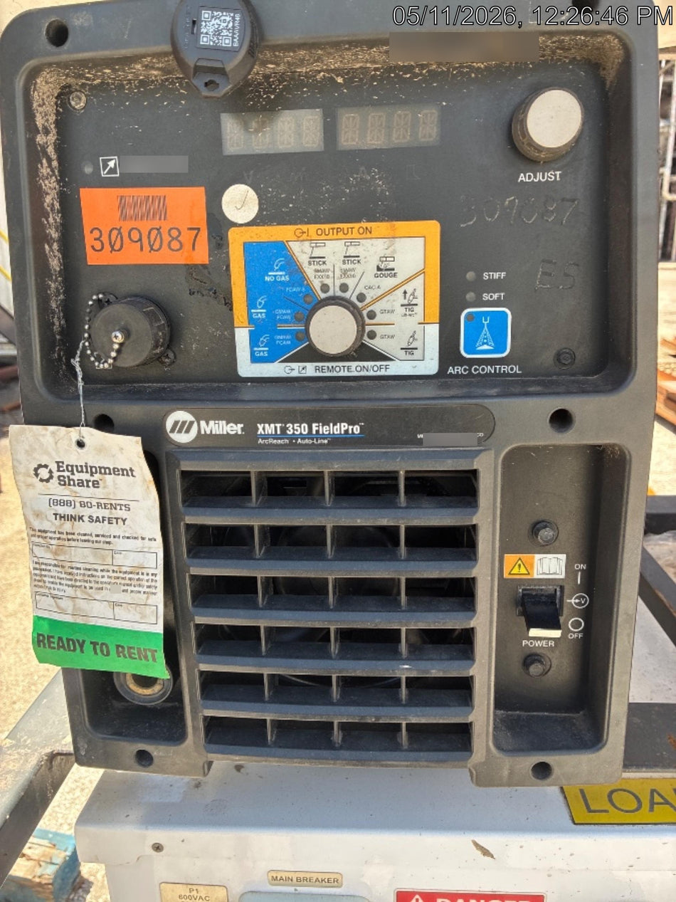 2023 MILLER ELECTRIC XMT 350