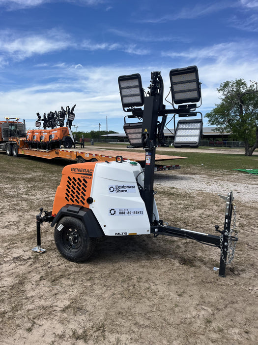 2024 Generac MLT2 Diesel, Flex Switch 120V Input, Powerzone Controller, 
(4) 320W LED Lights, 4kW Generator, 39.9 Gal Fuel Tank, 2" Ball, T3