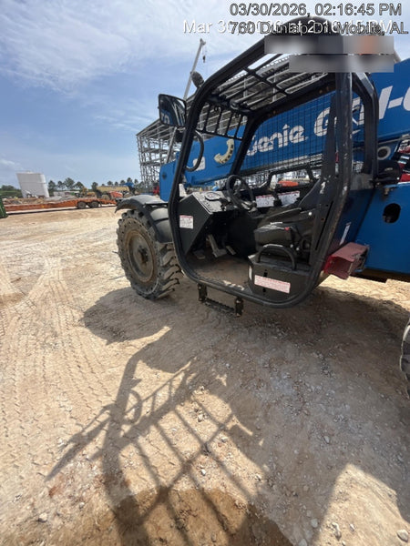 2018 Genie GTH-636 Genie GTH-636 w/Open ROPS, Solid Tires, Work Light/Beacon, 48" Carriage and Forks