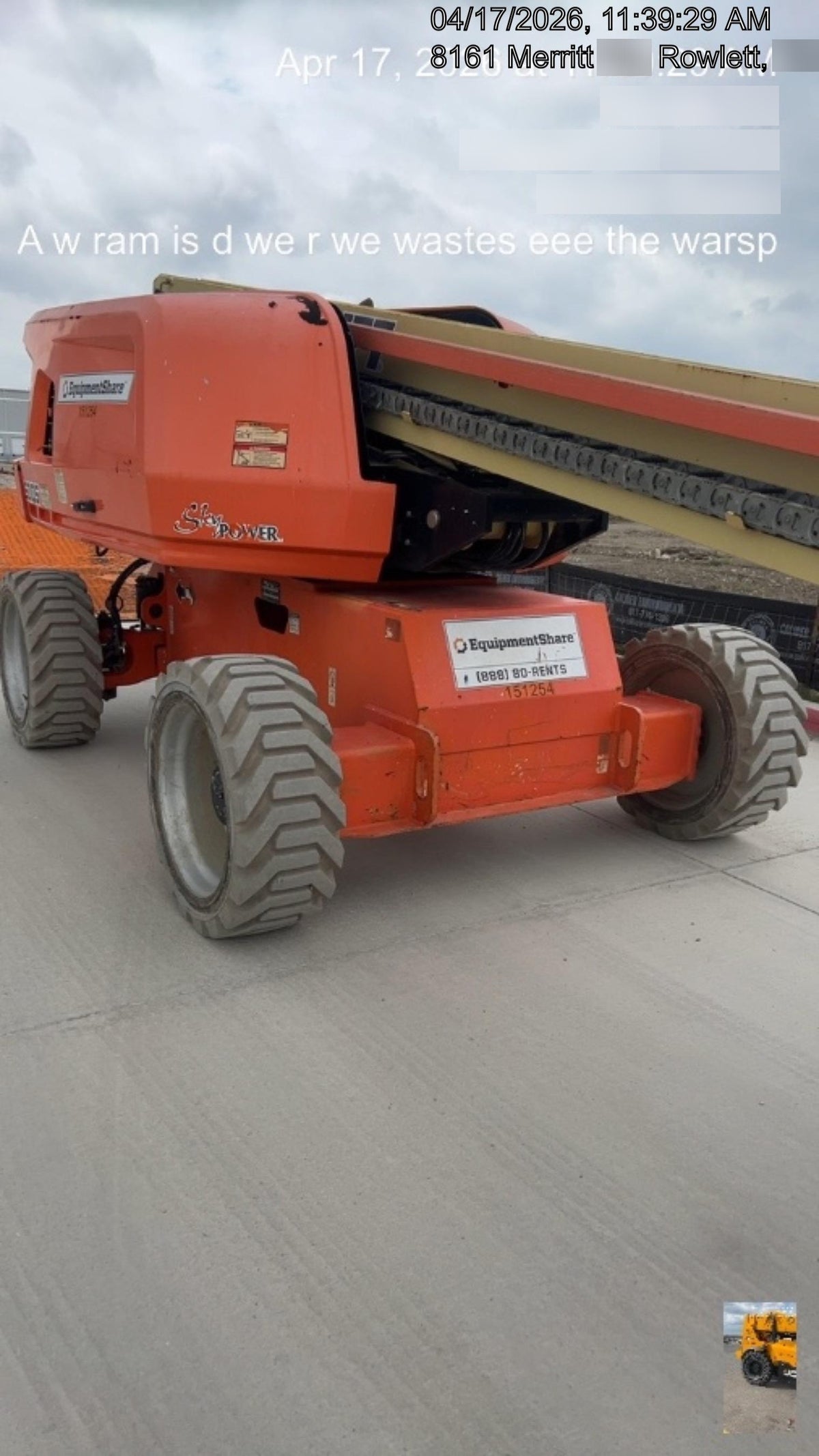 2021 JLG 600S