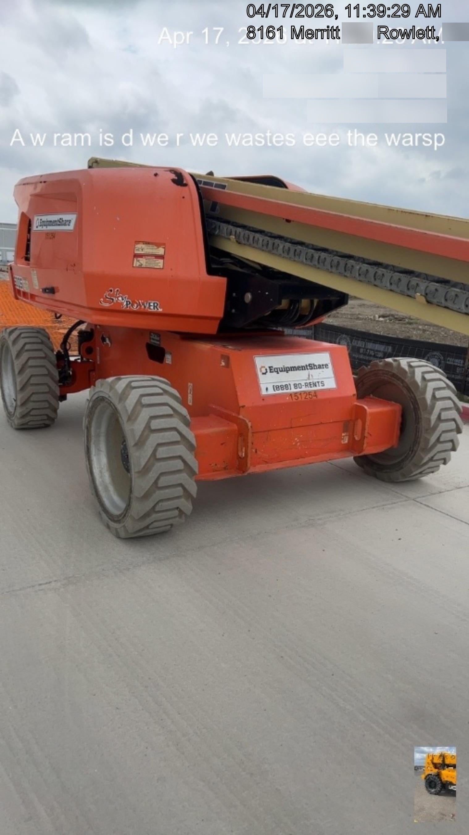 2021 JLG 600S