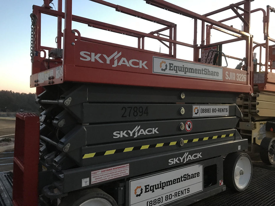 2019 Skyjack SJIII-3226 Standard Options