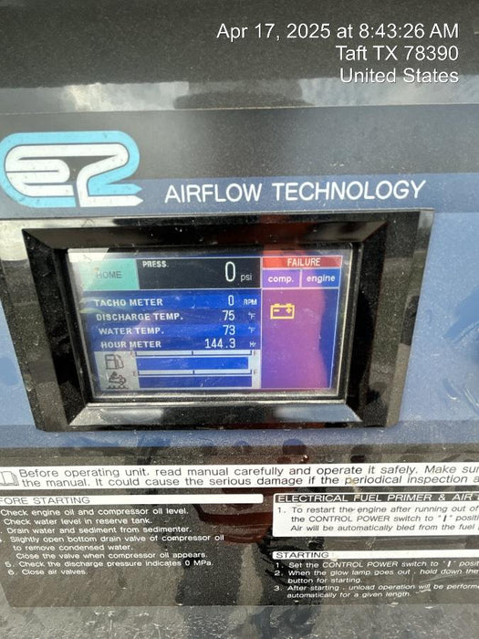 2025 AIRMAN PDSF375DP-6E1