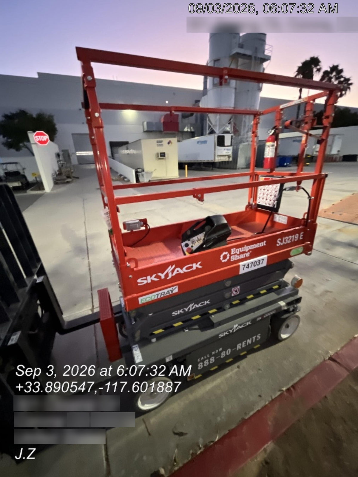 2026 SKYJACK SJ3219E