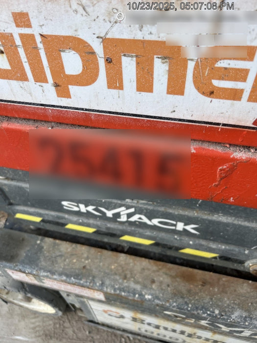 2019 Skyjack SJIII-3219 Standard w/Trojan Batteries