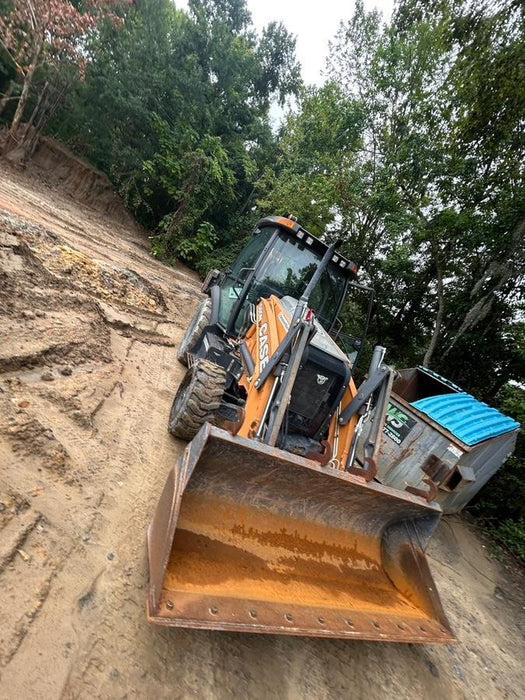 2020 Case 580N EP - Extendable Backhoe Cab/Heat/Air, 4WD, Extendable Stick, Pilot Controls, 2 Way Hydraulics, Ride Control, TAG Manual QC