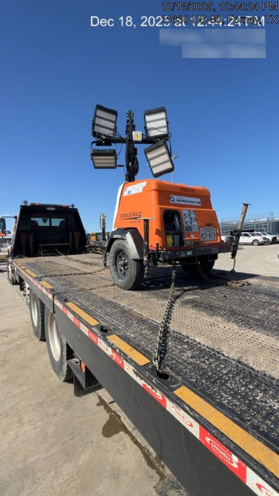2024 Generac MLT2 Diesel, Flex Switch 120V Input, Powerzone Controller, 
(4) 320W LED Lights, 4kW Generator, 39.9 Gal Fuel Tank, 2" Ball, T3