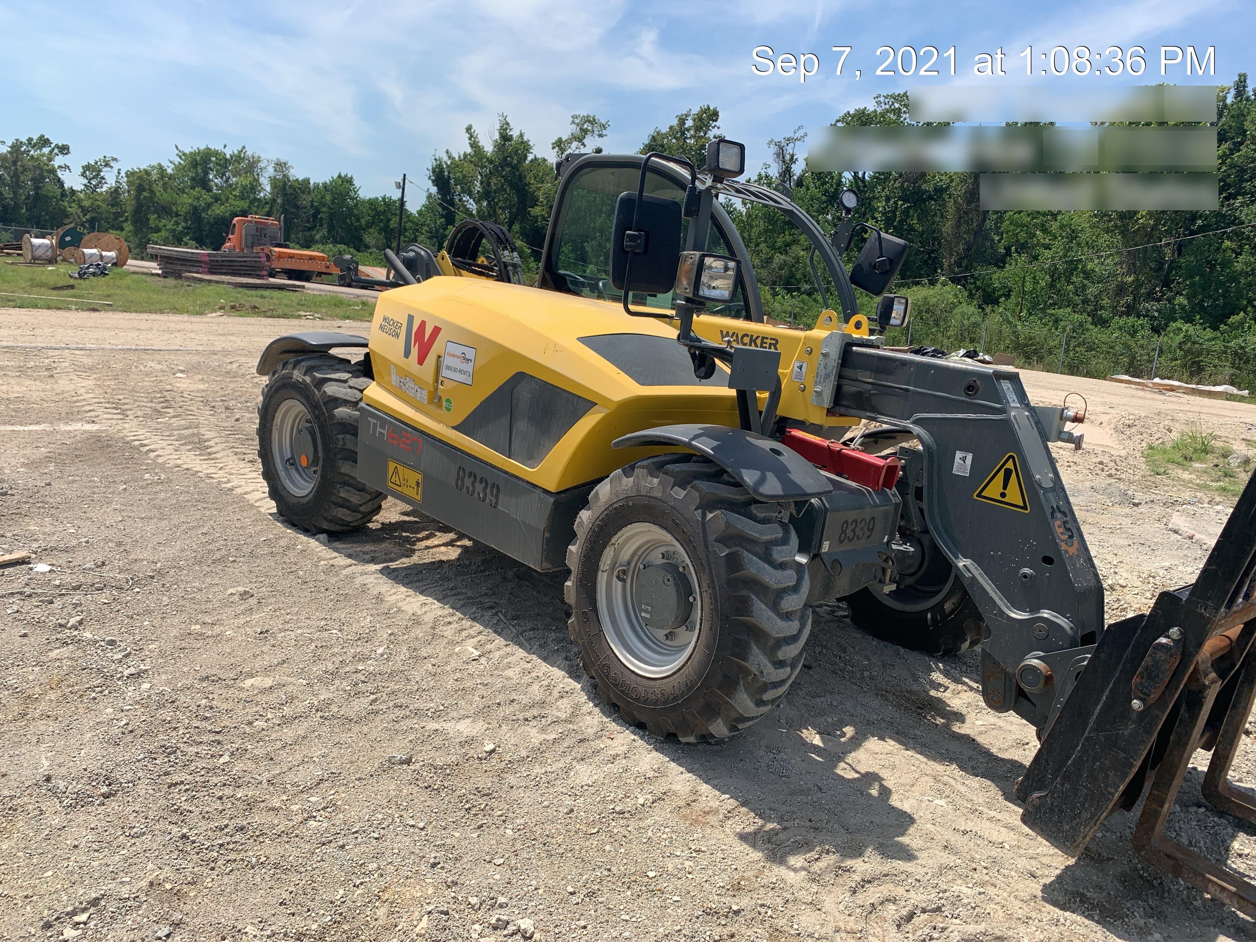 2018 WACKER NEUSON TH627