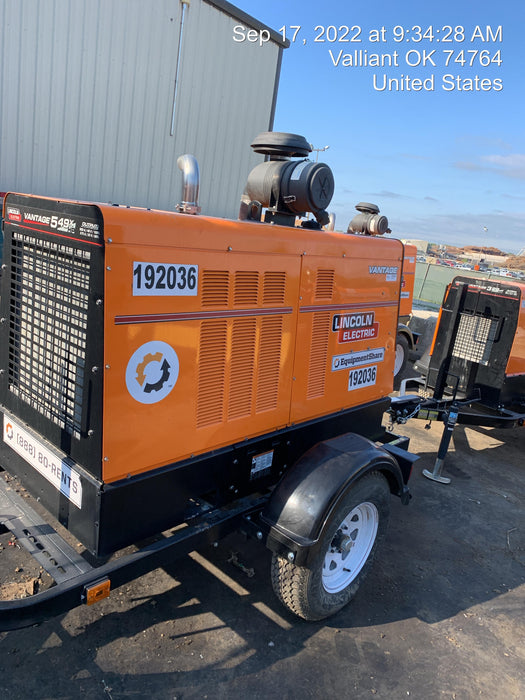 2021 LINCOLN ELECTRIC Vantage 549X