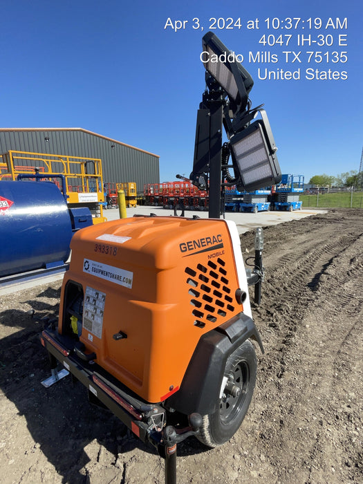 2024 Generac MLT2 Diesel, Flex Switch 120V Input, Powerzone Controller, 
(4) 320W LED Lights, 4kW Generator, 39.9 Gal Fuel Tank, 2" Ball, T3