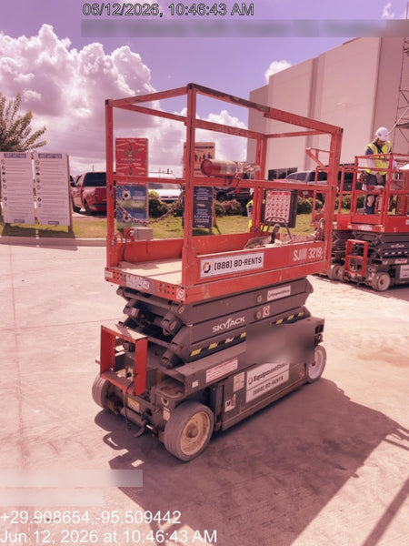 2019 Skyjack SJIII-3219 Standard Options, Trojan Batteries