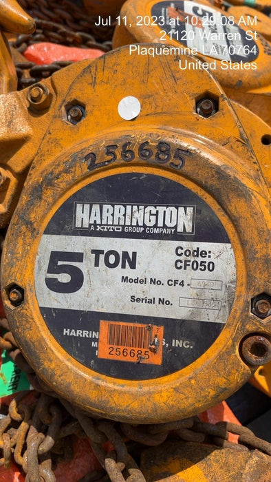 2022 HARRINGTON CF050-20