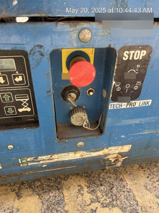 2019 Genie GS-1930 Fixed Rails with Chain Entry