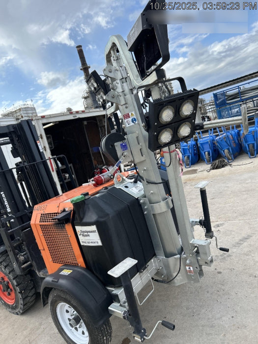 2024 Wanco WLTT-4MM4K Diesel, Deep Sea Controller, Shore Power Plug, Auto Start, (4) 350W LED Floodlights, 4kW Generator, 60 Gal Fuel Tank, 2" Ball, T3