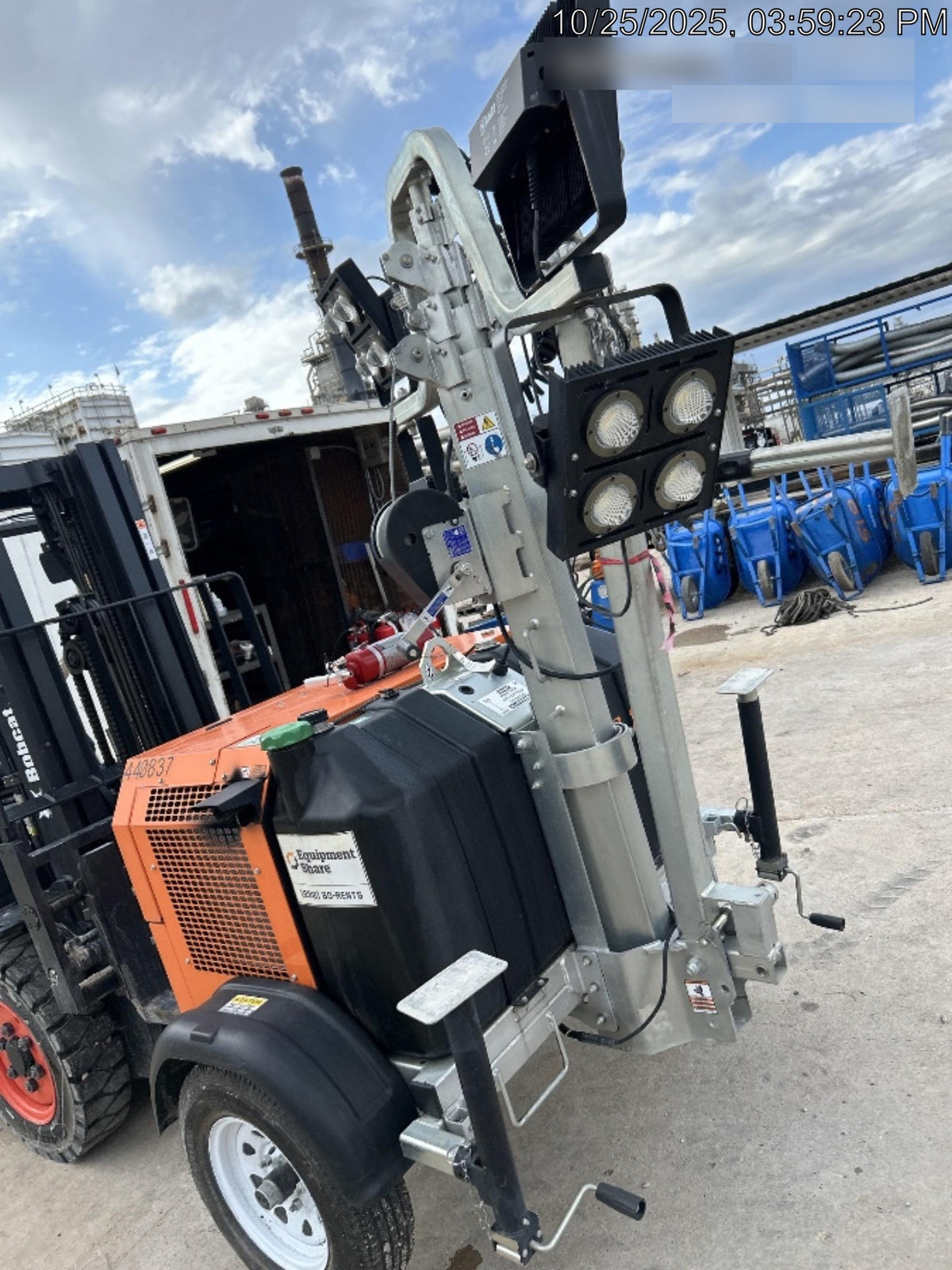 2024 Wanco WLTT-4MM4K Diesel, Deep Sea Controller, Shore Power Plug, Auto Start, (4) 350W LED Floodlights, 4kW Generator, 60 Gal Fuel Tank, 2" Ball, T3
