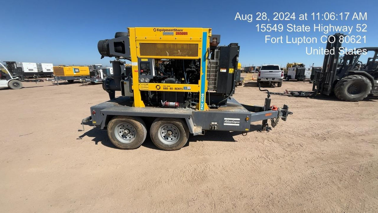 2022 ATLAS COPCO PAC H108 JD