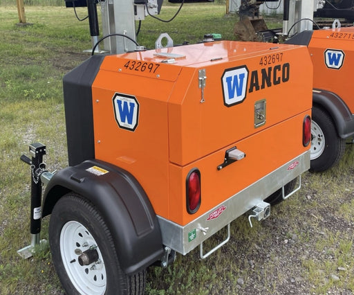 2024 Wanco WLTT-4MM4K Diesel, Deep Sea Controller, Shore Power Plug, Auto Start, (4) 350W LED Floodlights, 4kW Generator, 60 Gal Fuel Tank, 2" Ball, T3