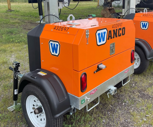 2024 Wanco WLTT-4MM4K Diesel, Deep Sea Controller, Shore Power Plug, Auto Start, (4) 350W LED Floodlights, 4kW Generator, 60 Gal Fuel Tank, 2" Ball, T3