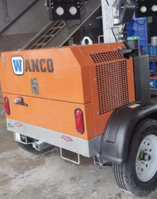 2023 Wanco WLTT-4MM4K Diesel, Deep Sea Controller, Shore Power Plug, Auto Start, (4) 350W LED Floodlights, 4kW Generator, 60 Gal Fuel Tank, 2" Ball, T3