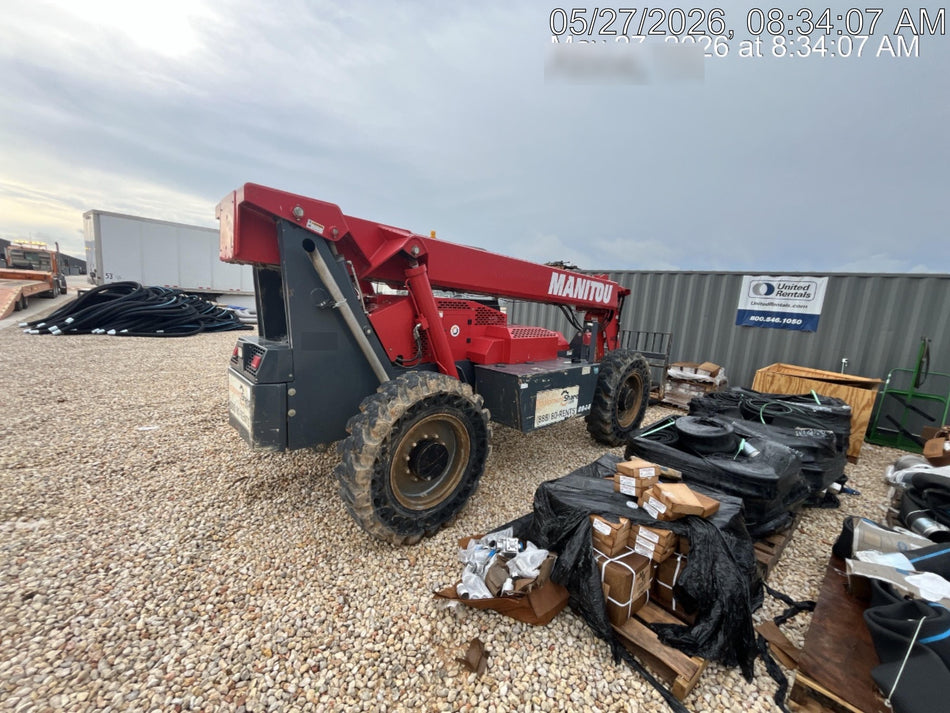 2019 Manitou MTA8044 MTA 8044 - 74 HP T4, Canopy, Worklights/Strobe, Beacon, 66" Carriage, 48" Forks, Solid Tires, Lift Hook, Aux Hydraulics