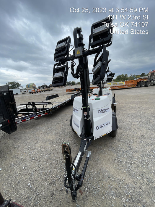 2023 Generac MLT2 Diesel, Flex Switch 120V Input, Powerzone Controller, (4) 320W LED Lights, 4kW Generator, 39.9 Gal Fuel Tank, 2" Ball, T3