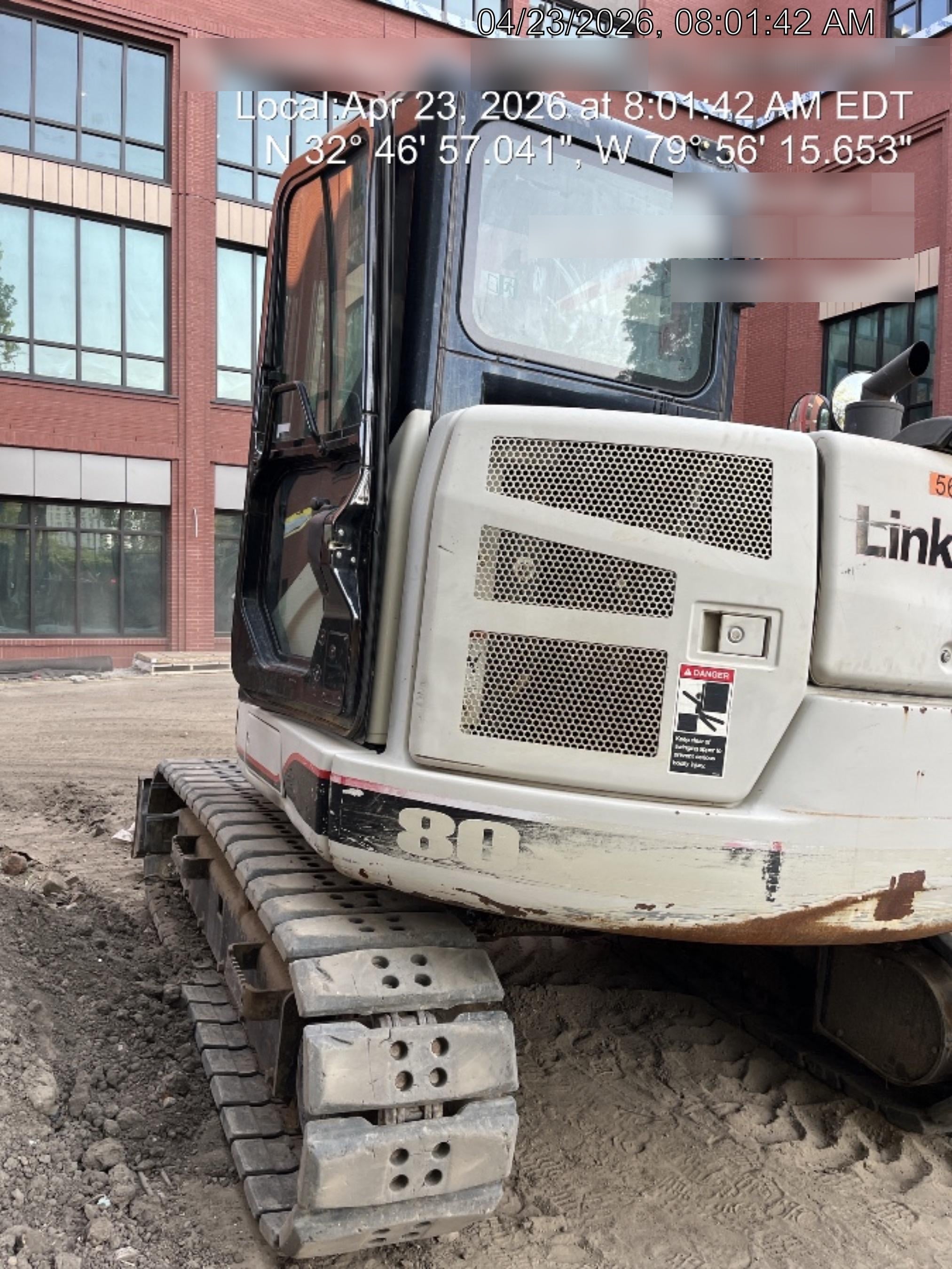 2020 Link-Belt 80X3EX EXC, 7'2" ARM, 17.7" RT, MFH(PJ)