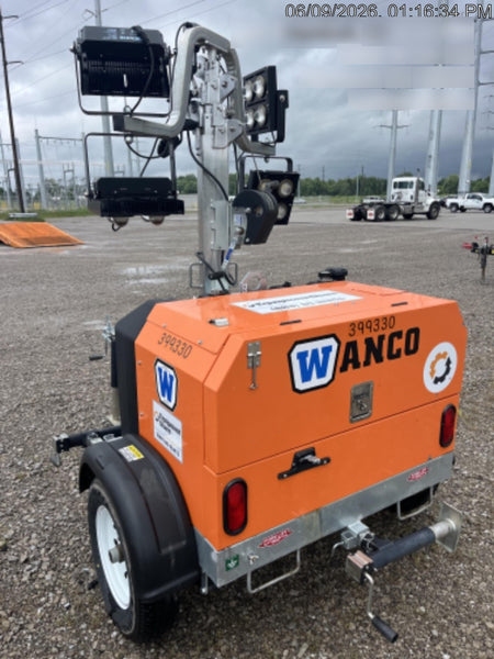 2024 Wanco WLTT-4MM4K Diesel, Deep Sea Controller, Shore Power Plug, Auto Start, (4) 350W LED Floodlights, 4kW Generator, 60 Gal Fuel Tank, 2" Ball, T3
