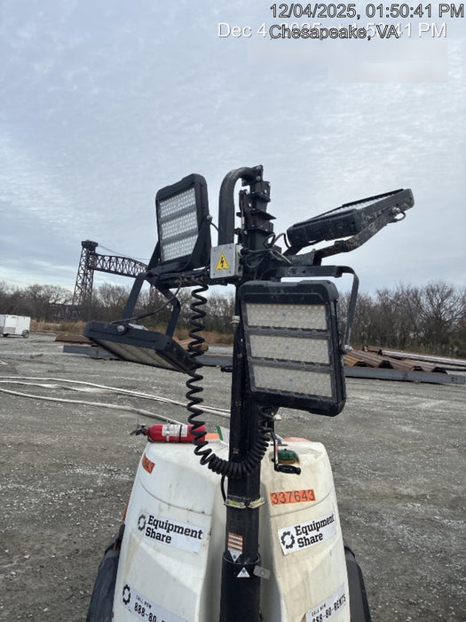 2023 Generac MLT2 Diesel, Flex Switch 120V Input, Powerzone Controller, (4) 320W LED Lights, 4kW Generator, 39.9 Gal Fuel Tank, 2" Ball, T3