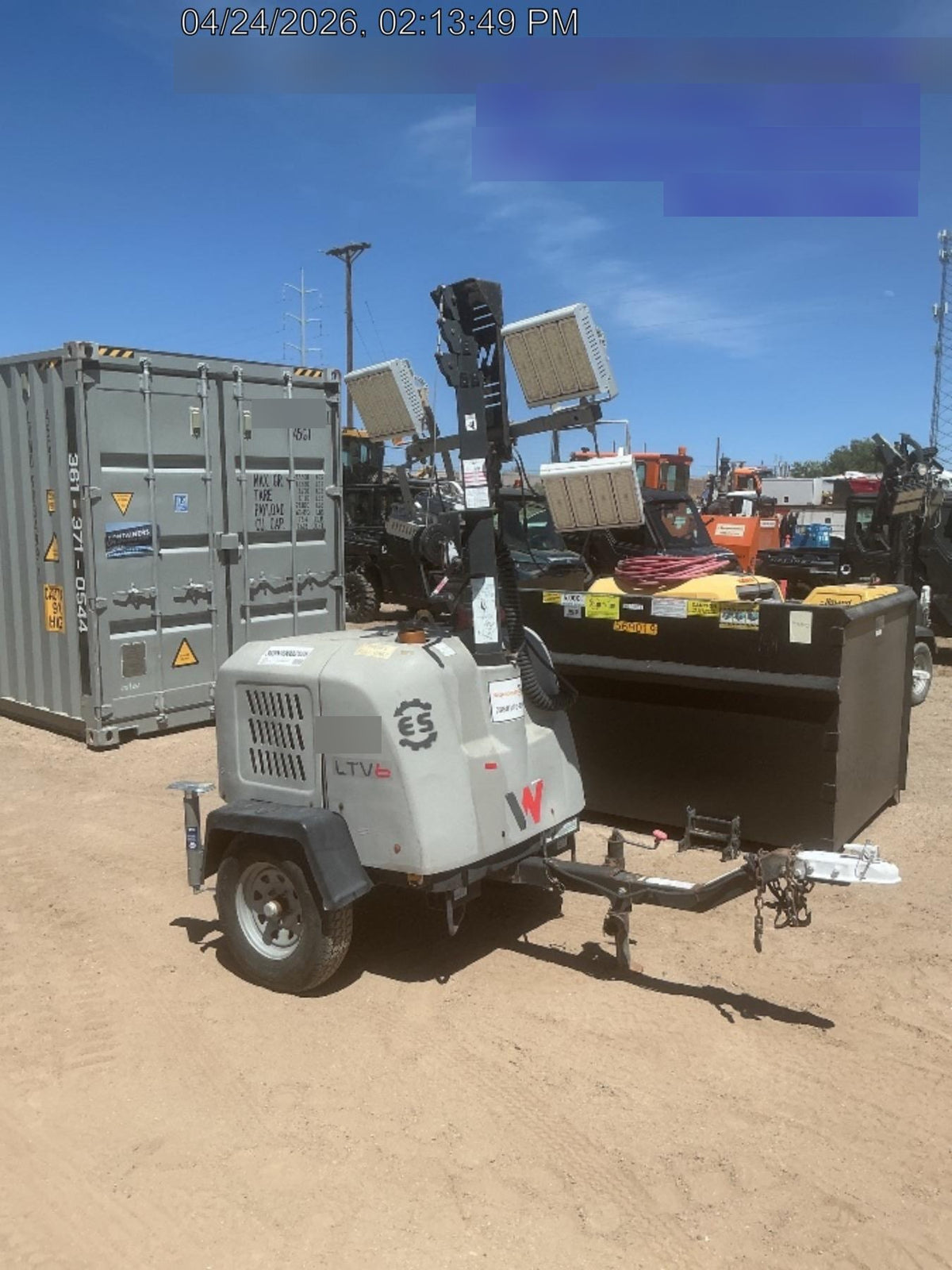 2018 Wacker Neuson LTV6K-LED Wacker Neuson LTV6K Light Tower LED