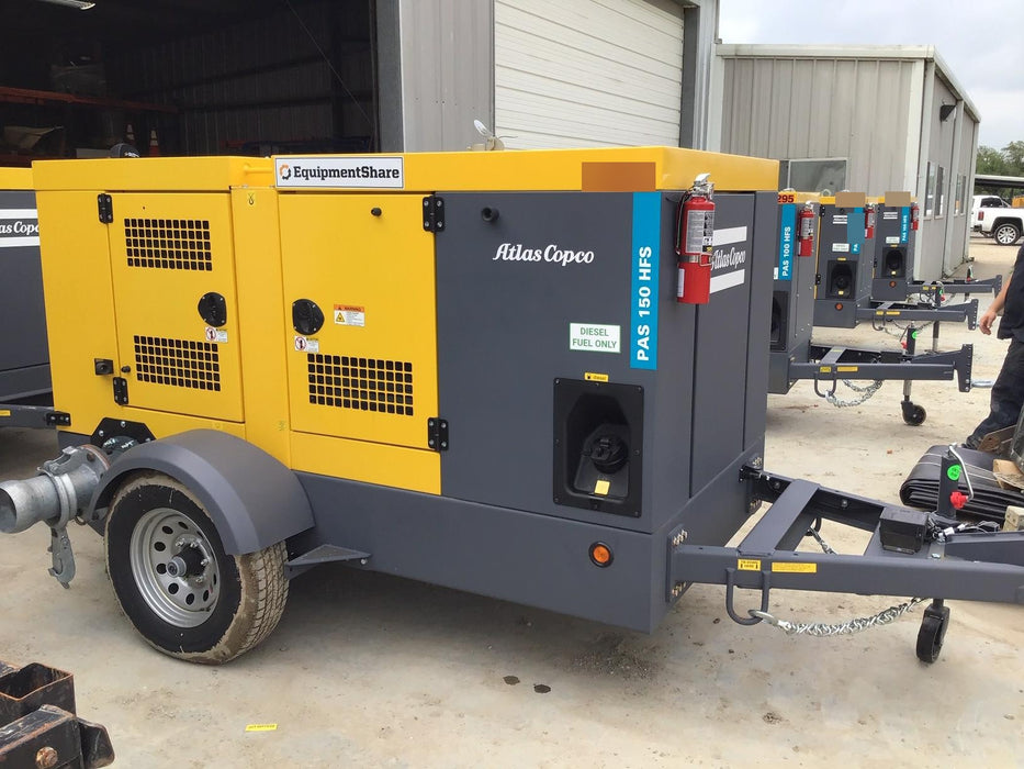 2020 ATLAS COPCO PAS 150 HF CS Enclosed