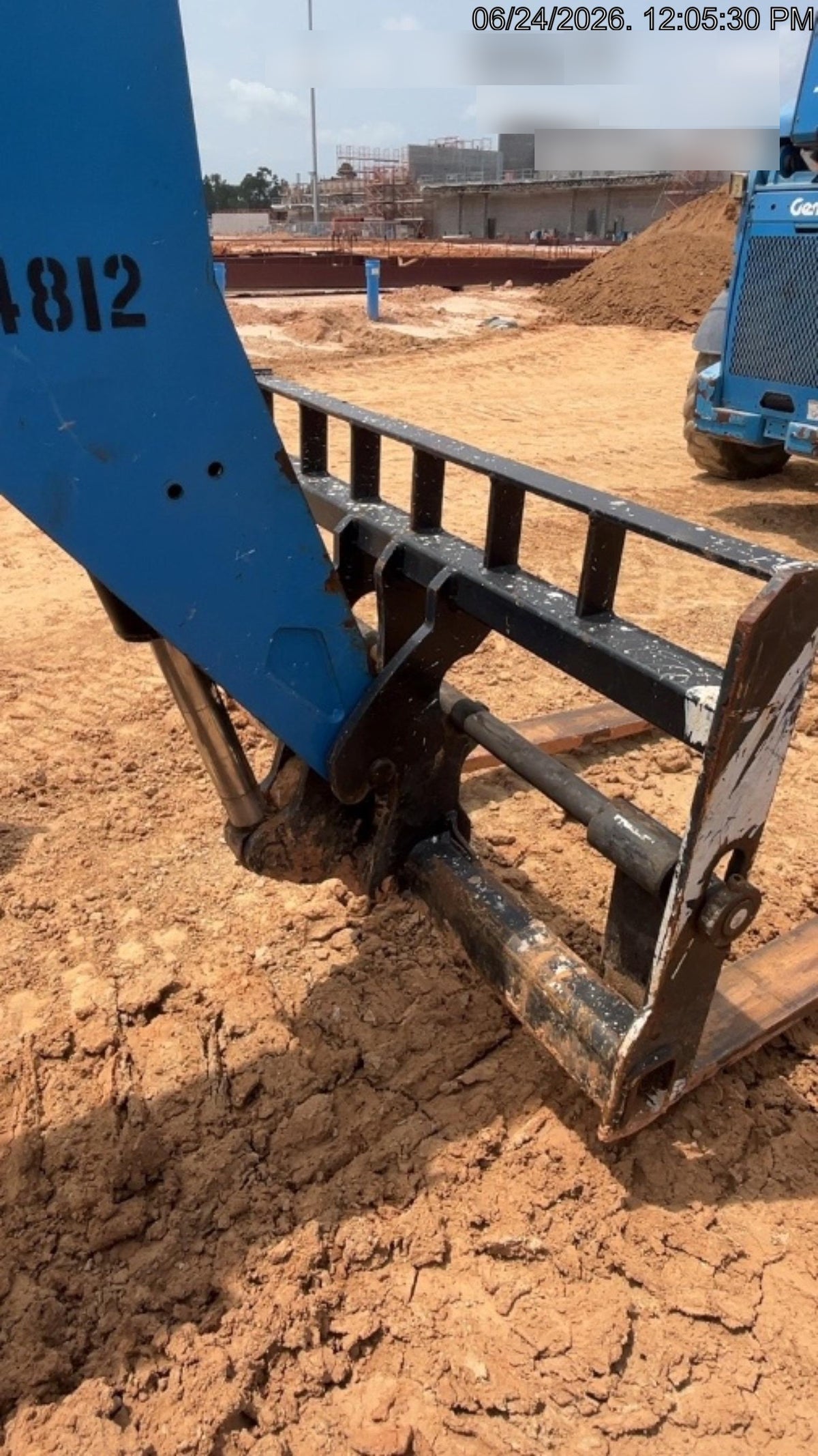 2017 Genie GTH-1056 Genie GTH1056, Solid Tires, 60" carriage, Light Kit, Open ROPS
