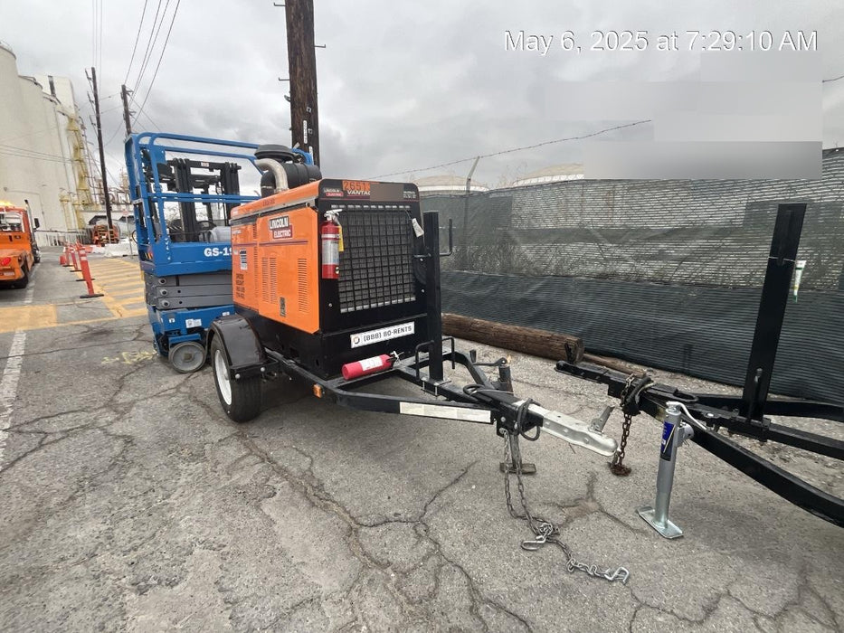 2022 Lincoln Electric Vantage 549X Crosslink Technology, Trailer Mounted, ES Decals, T3