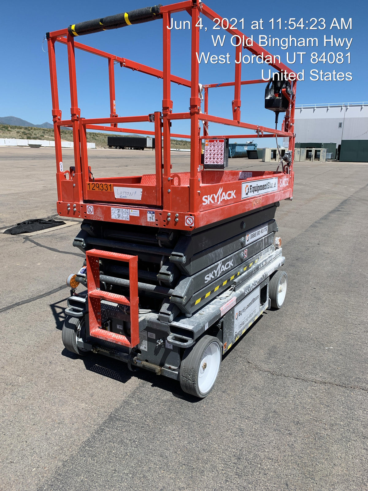 2021 SKYJACK SJ4732