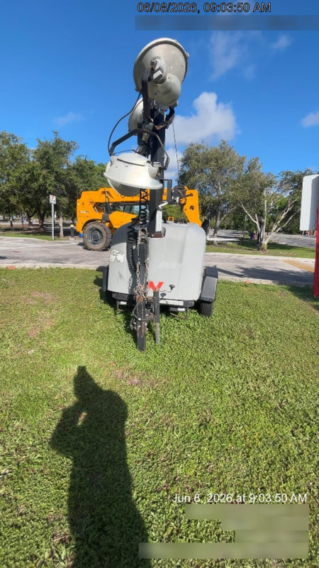 2019 Wacker Neuson LTV6L-MH Wacker Neuson LTV6L Mobile Light Tower w/Fuel Level Sensor Installed