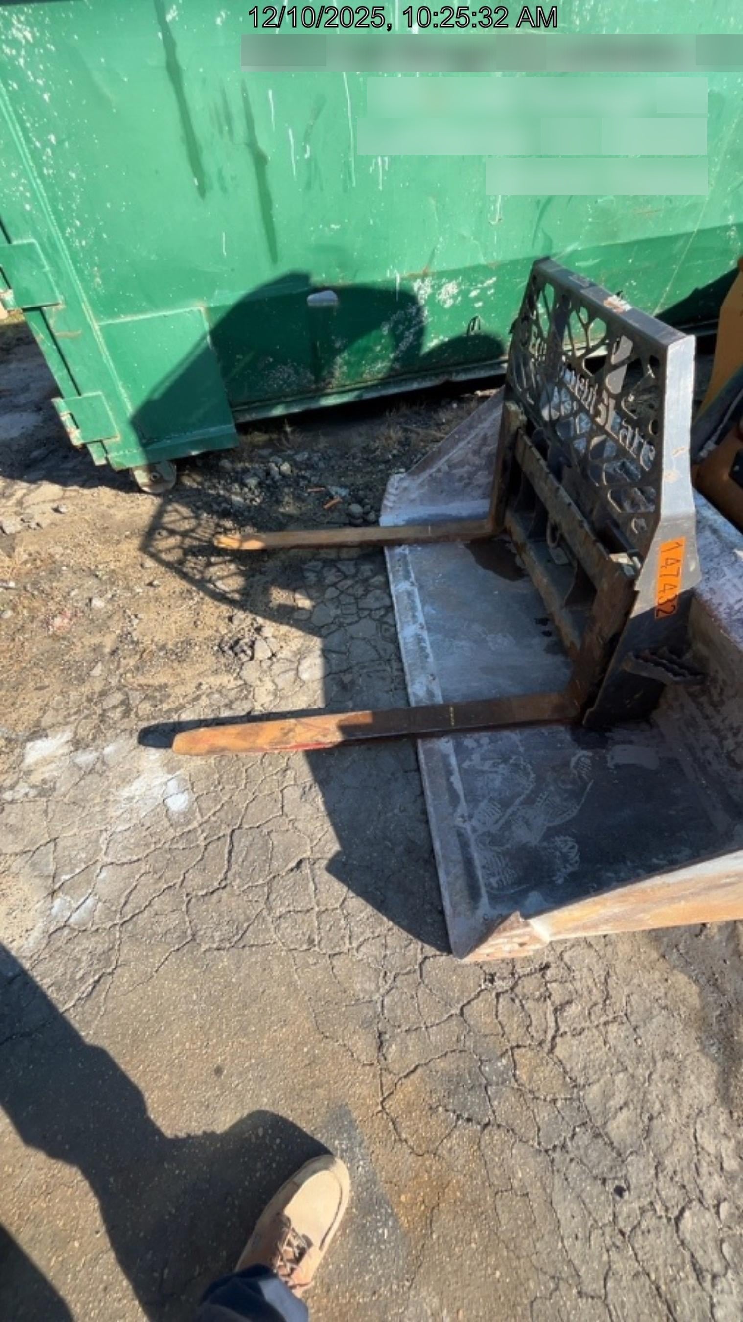 2021 PALADIN 48" Pallet Forks - Paladin