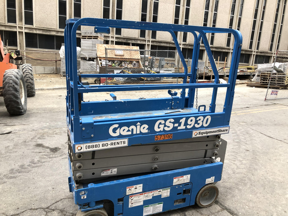 2016 Genie GS-1930 Standard Rental Specs