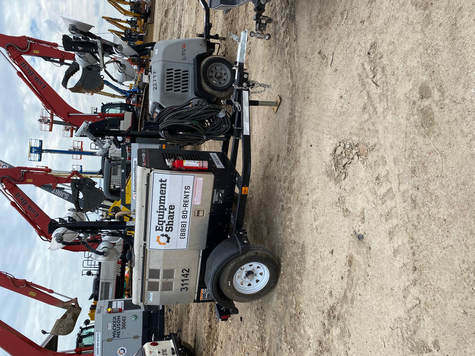 2019 Lincoln Electric Vantage 322 Welder Ready-Pak 3, Two wheel trailer, Fender and Light kit, Cable Rack