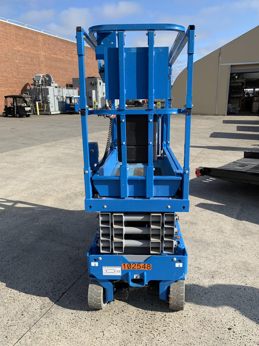 2020 Genie GS-1930 Solid Non Marking Tires, Beacon, Folding rails with half height swing gate, 800W Inverter