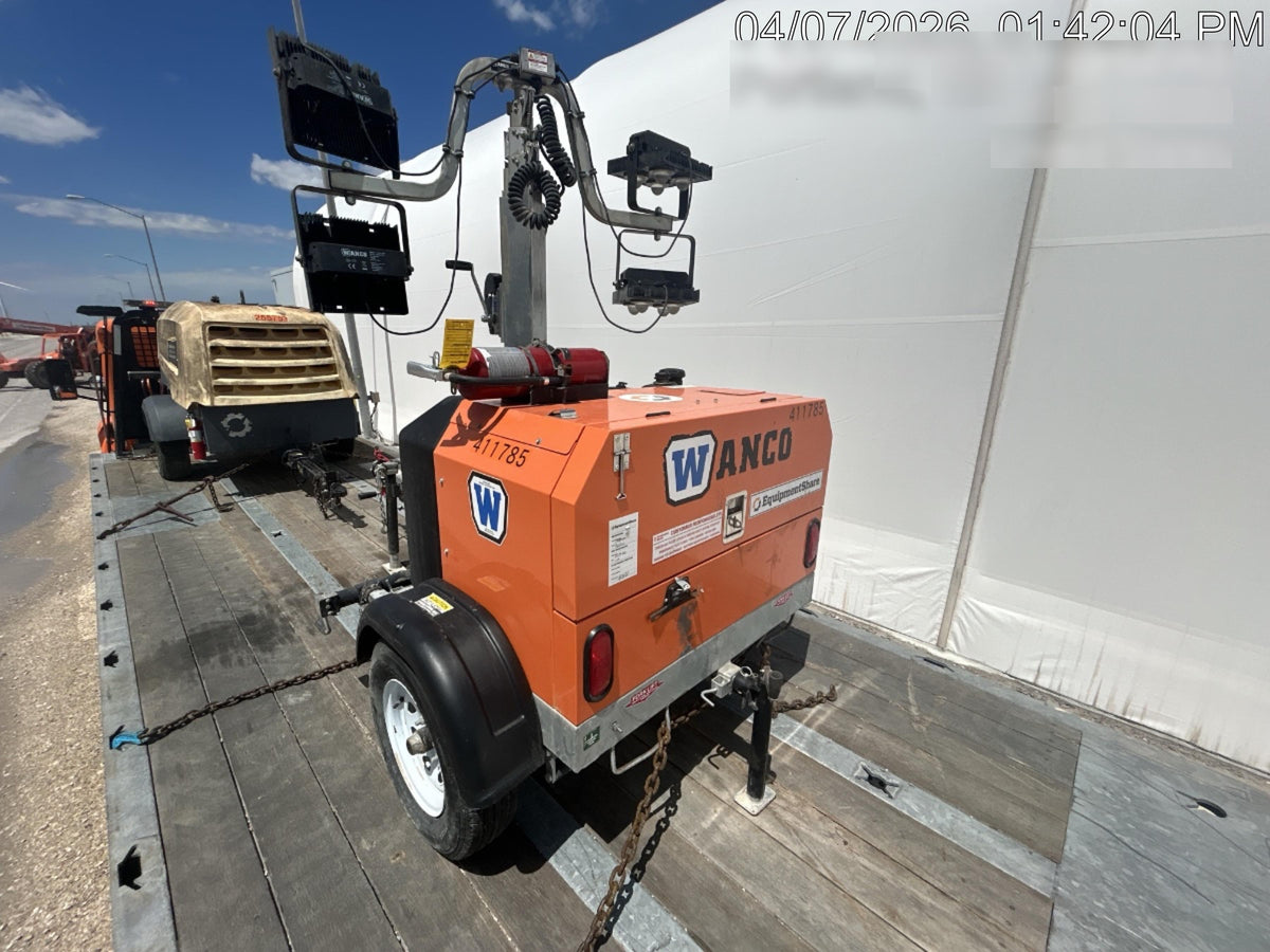2024 Wanco WLTT-4MM4K Diesel, Deep Sea Controller, Shore Power Plug, Auto Start, (4) 350W LED Floodlights, 4kW Generator, 60 Gal Fuel Tank, 2" Ball, T3